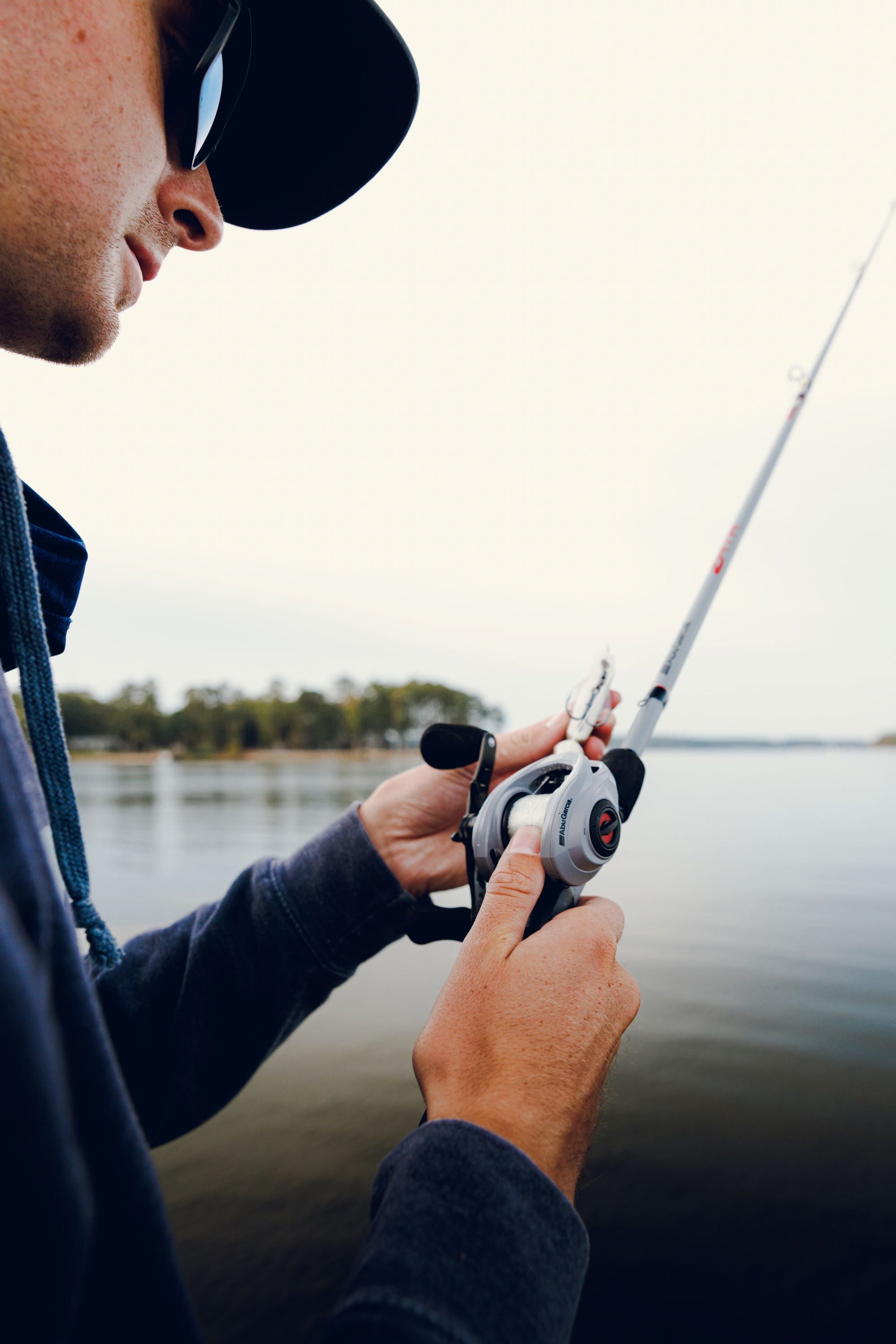 Man fishing